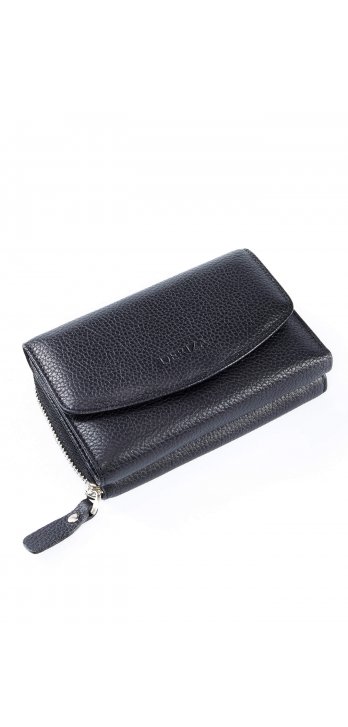 Ksear Genuine Leather Women's Wallet Black
