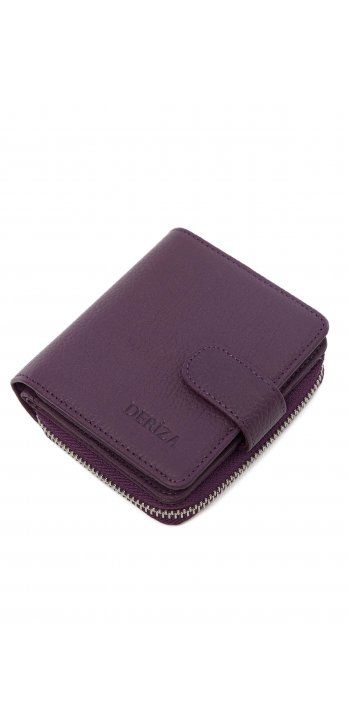 Maribo Mini Women's Leather Wallet Damson