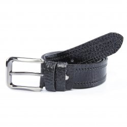 genuine-buffalo-leather-sport-belt-black
