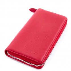 genuine-leather-wallet-with-phone-compartment-red