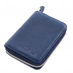 zippered-mini-genuine-leather-wallet-navy-blue
