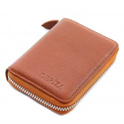 zippered-mini-genuine-leather-wallet-tobacco